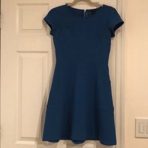 Light teal blue fit and fare dress!